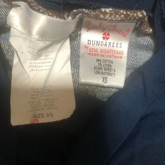 Lucky Brand Maternity Crossover  Jeans Size XS in Excellent Used Conditi… - Picture 4 of 9